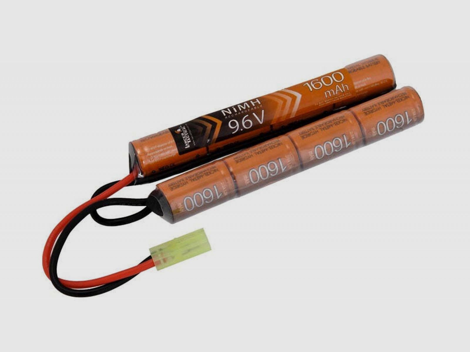 Battery 1600 mAh 9.6V - mini type, image 2 of 3