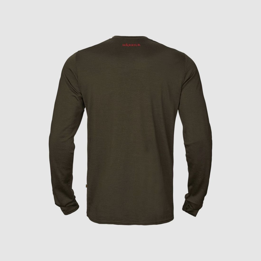 Härkila Game camiseta de manga larga para hombre, Willow Green Moose, imagen 2 de 3