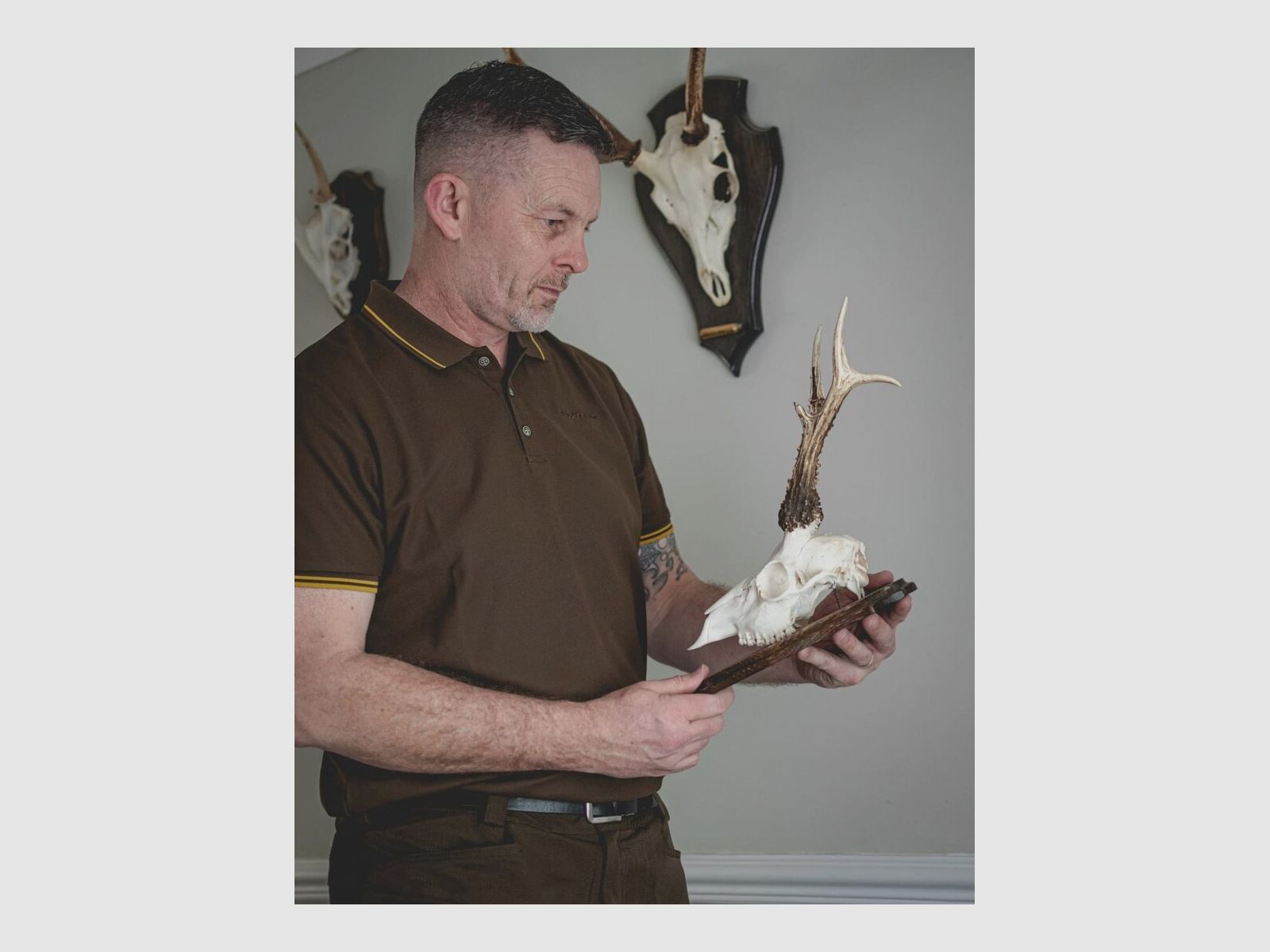 SHOOTERKING Huntflex Polo Braun