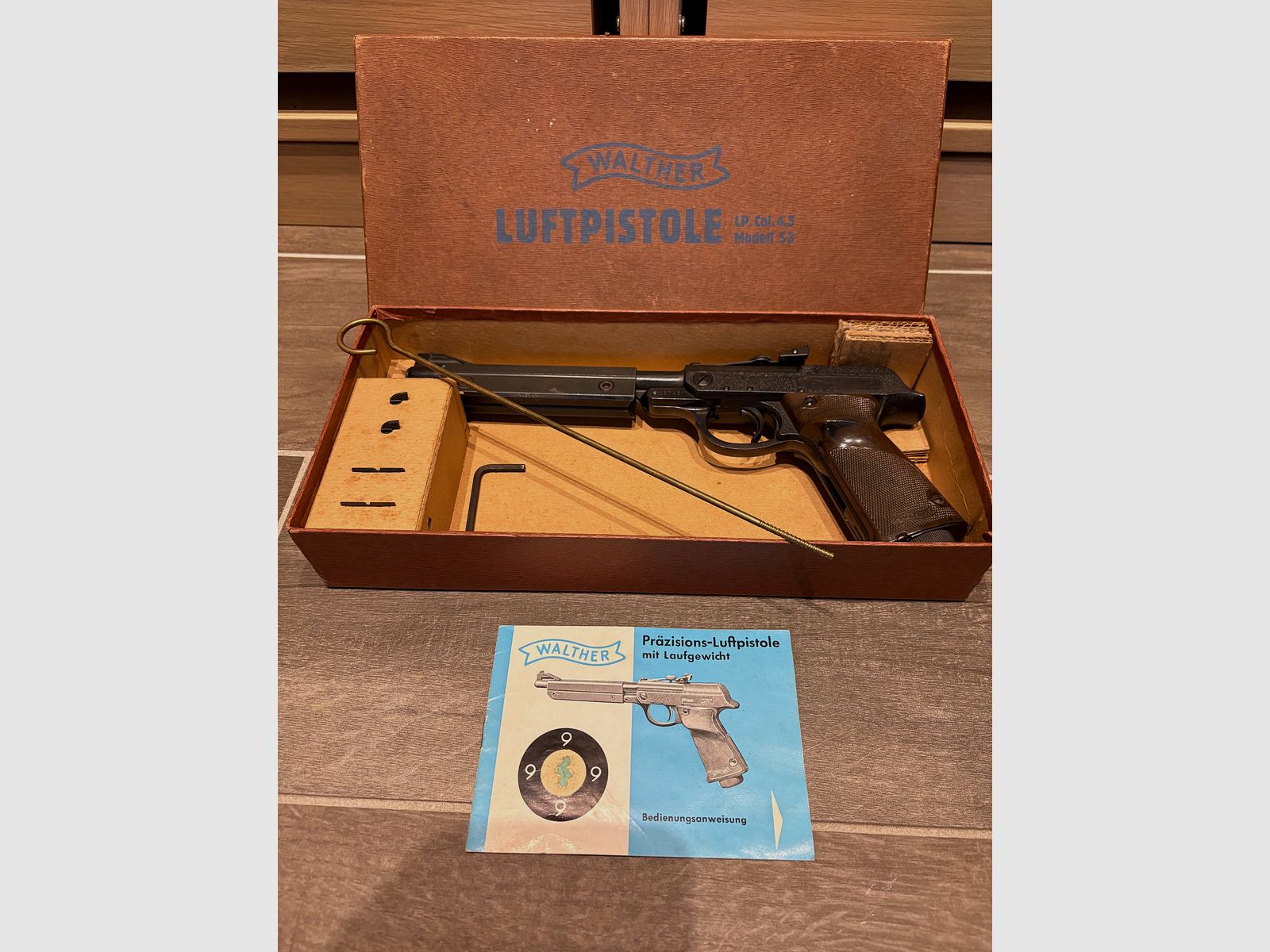 Luftpistole Walther LP Mod. 53 Cal. 4.5