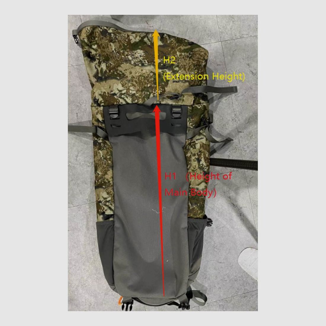 Spika Drover Hauler Backpack - 40L - Durable and Ergonomic - For Hunting and Outdoor, image 2 of 5