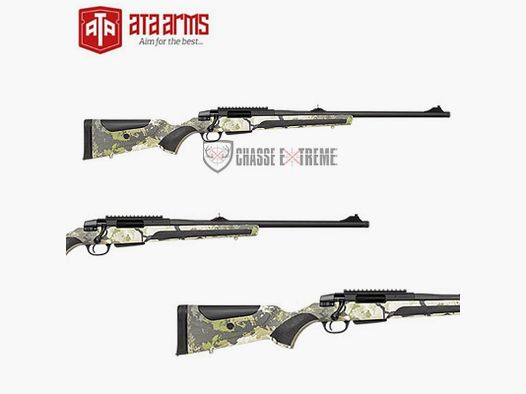 ATA Turqua Synthetic Camouflage Kings Ultra 61cm .308 Win - Adjustable Comb