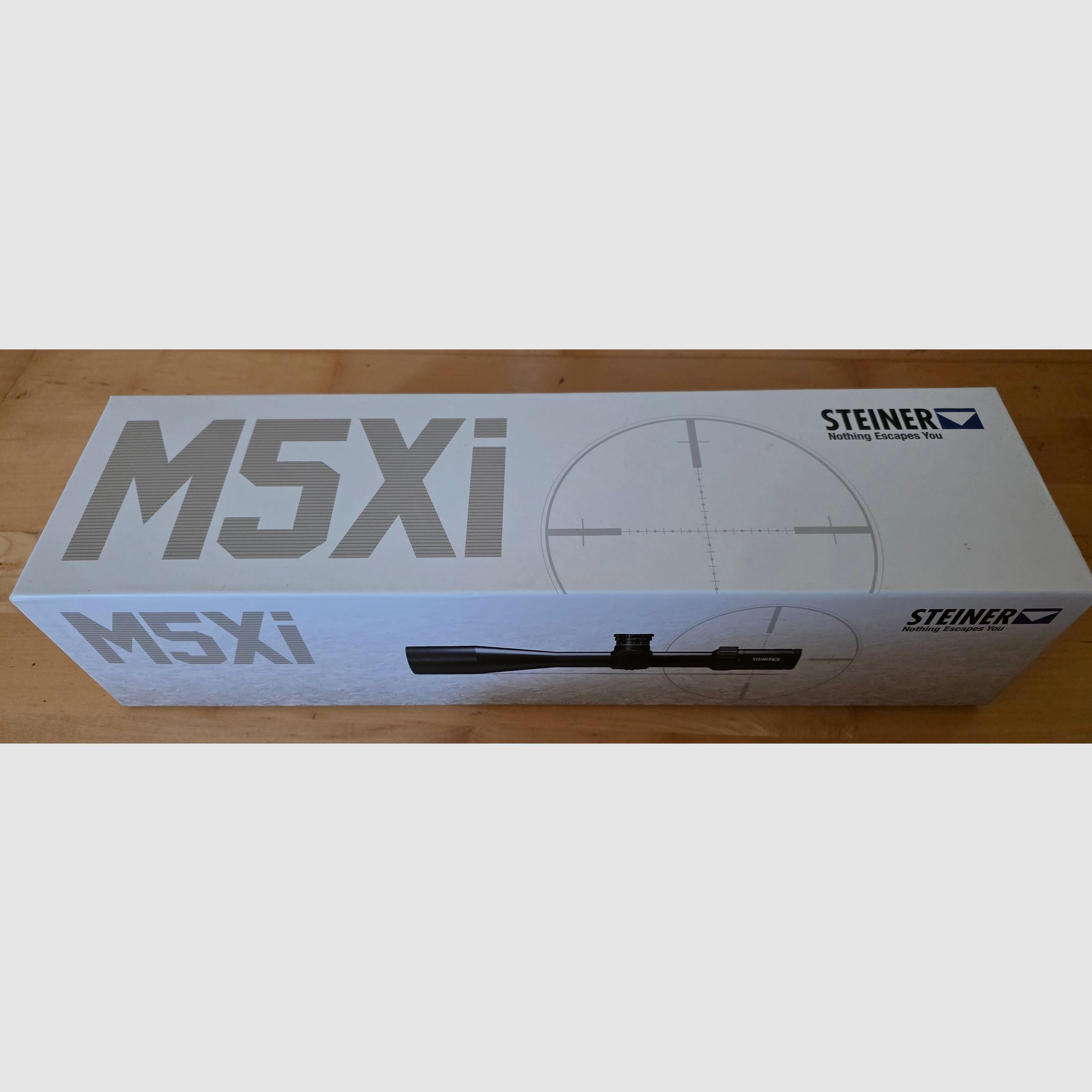 Steiner M5Xi 5-25x56, FFP, 34mm Mittelrohrdurchmesser, TReMoR3 militärisches Absehen, wie neu