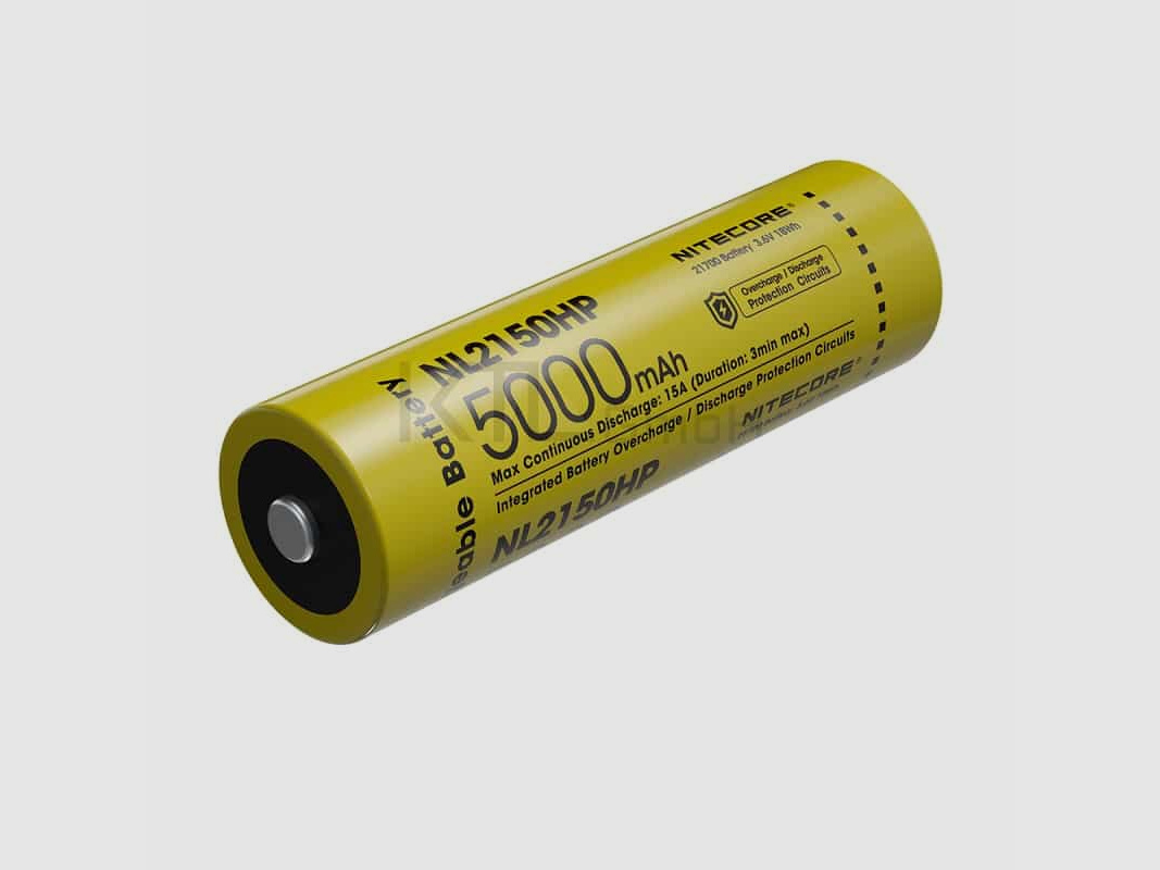Nitecore Li-Ion Akku Typ 21700 (5000 mAH)