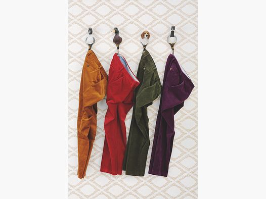 pantaloni in corda