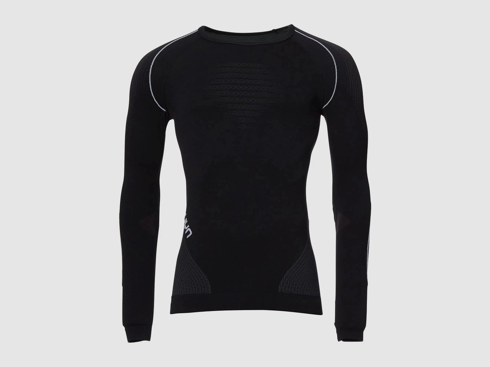 Uyn UYN Longsleeve Evolutyon Männer schwarz anthrazit weiß
