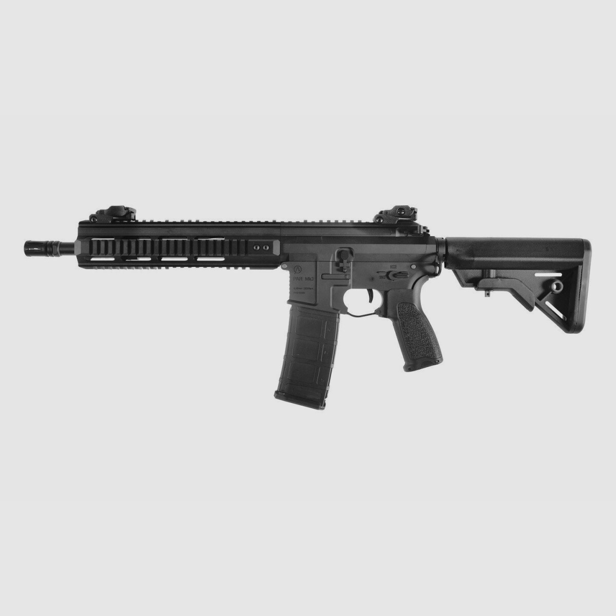 Proarms PAR MK3 ETU 12,5 pollici NC! Fucile Airsoft S-AEG in metallo completo Delta Armory Nero Libero da 18 anni