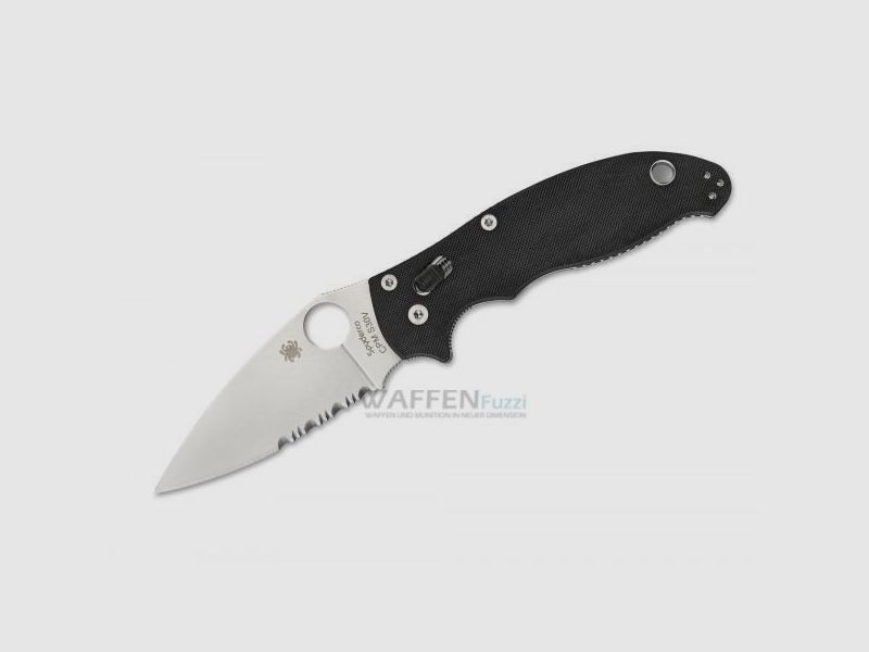 Spyderco Manix 2 Combo Edge G-10 z otwieraniem kciukowym