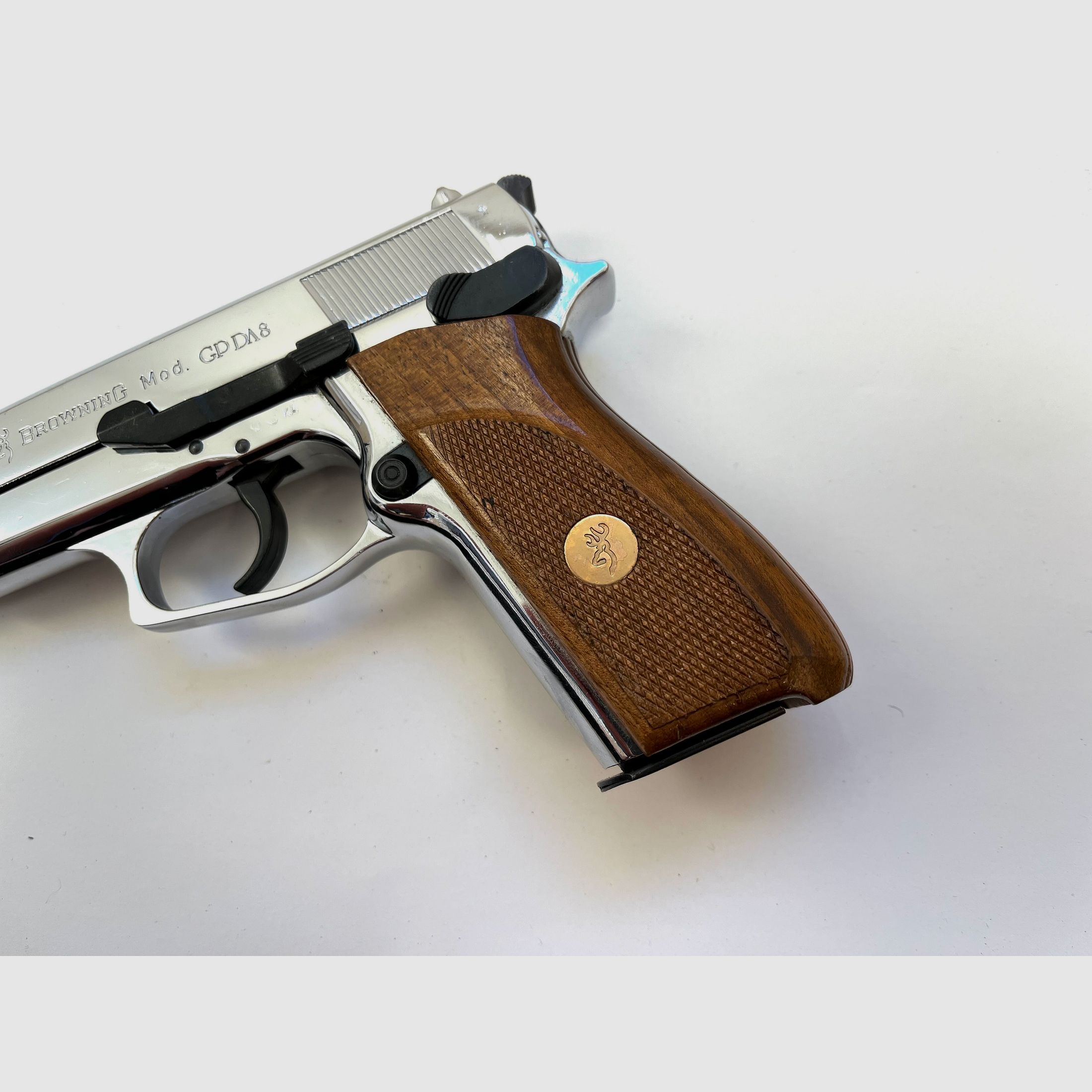 ••• Plaque de poignée en bois Browning GPDA 8 - plaque de poignée originale •••