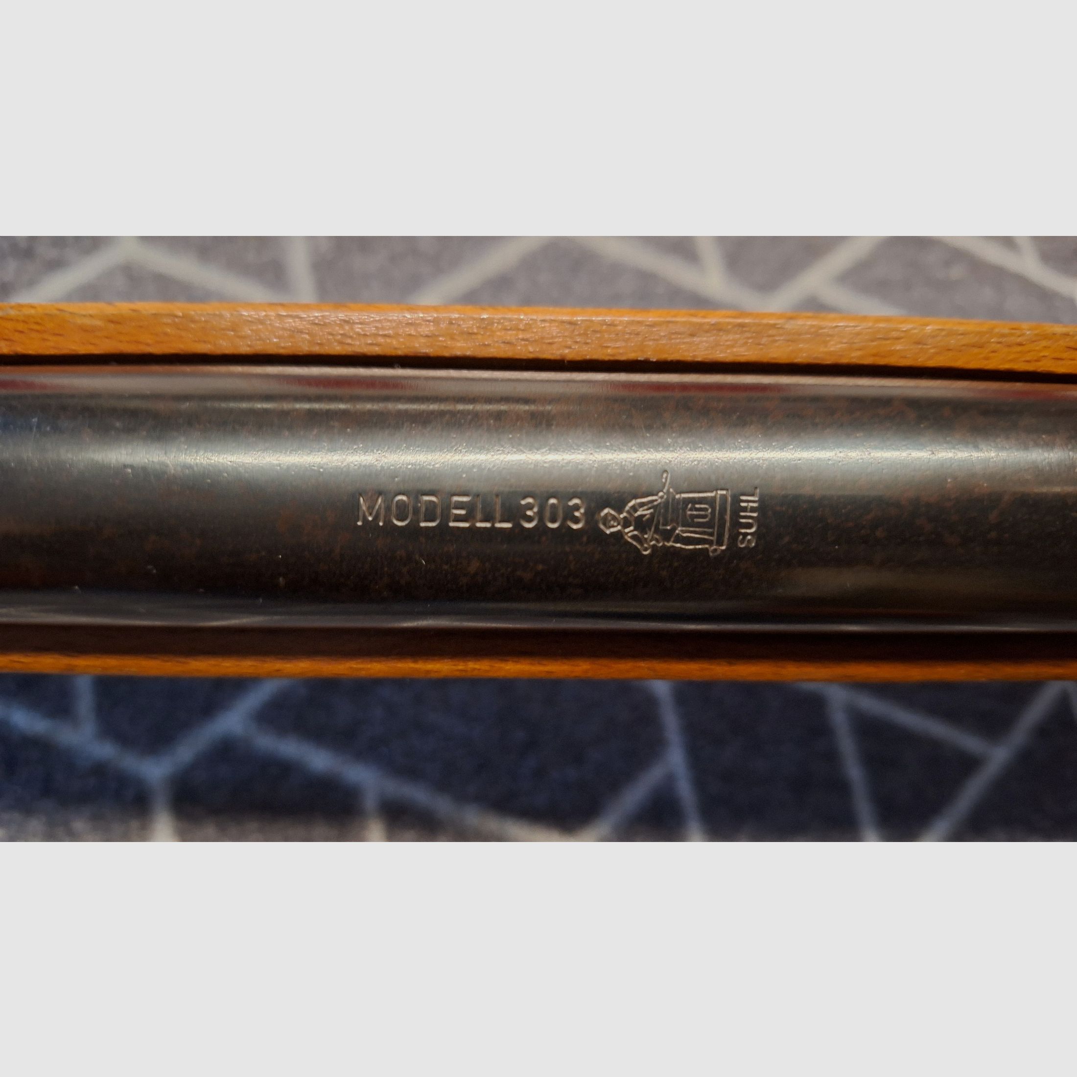 Rifle de aire modelo 303 Haenel Suhl 49cm cañón