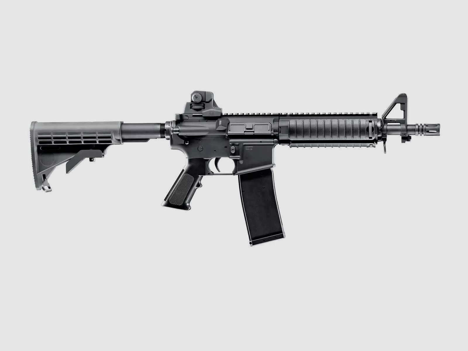 RAM-Sturmgewehr Umarex T4E TM4 RIS Semi-Auto .43 7,5J mit Zielvisier Rotpunkt