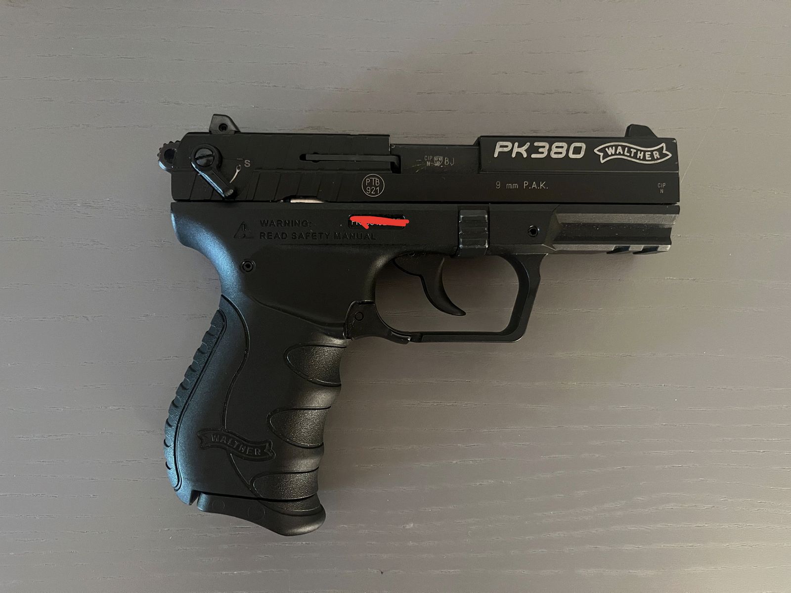 Walther Pk380 Schreckschuss 
