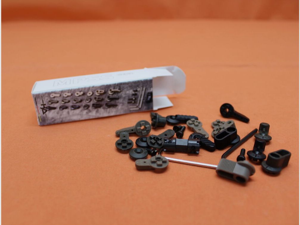 HERA AR-15: HERA MPSS (11.06) Semi Auto Multi Purpose Safety Selector/ beidseitige Sicherung 45°/ 90°
