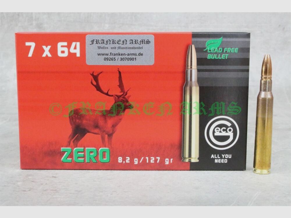 GECO Zero 7x64 127gr. 8,2g 20 Stück Staffelpreise