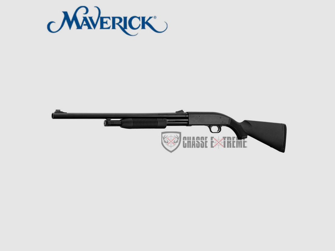 Pumpflinte MOSSBERG MAVERICK 88 mit gezogenen Lauf 61cm Kal. 12/76, Bild 2 von 7