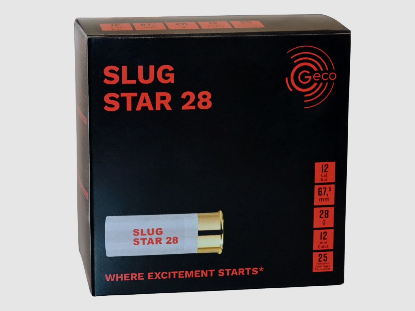 Geco 12/67,5 Slug Star 28g