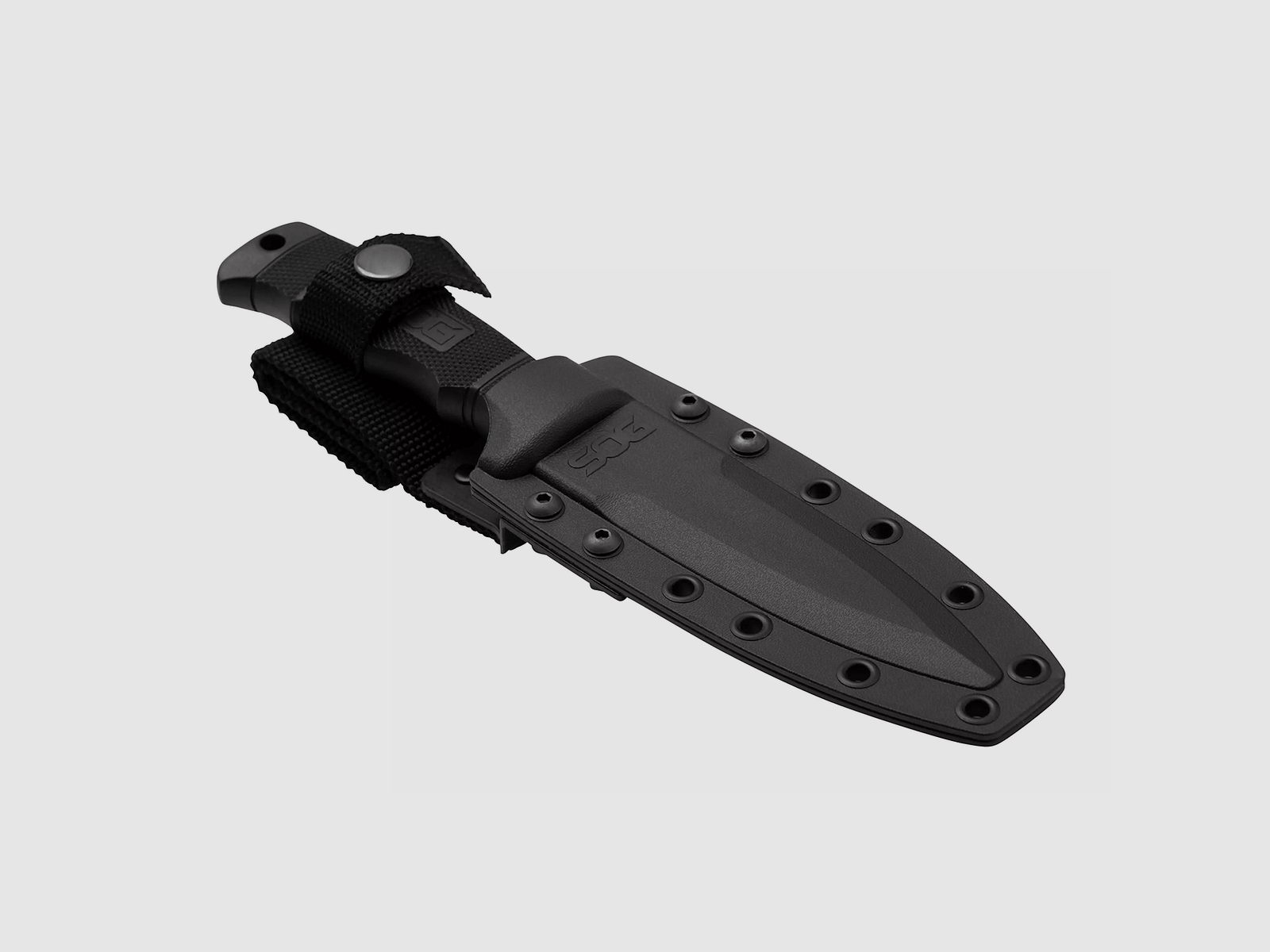 Messer – SOG – SEAL PUP ELITE – Schwarz Halbsäge KYDEX Scheide, Bild 6 von 6