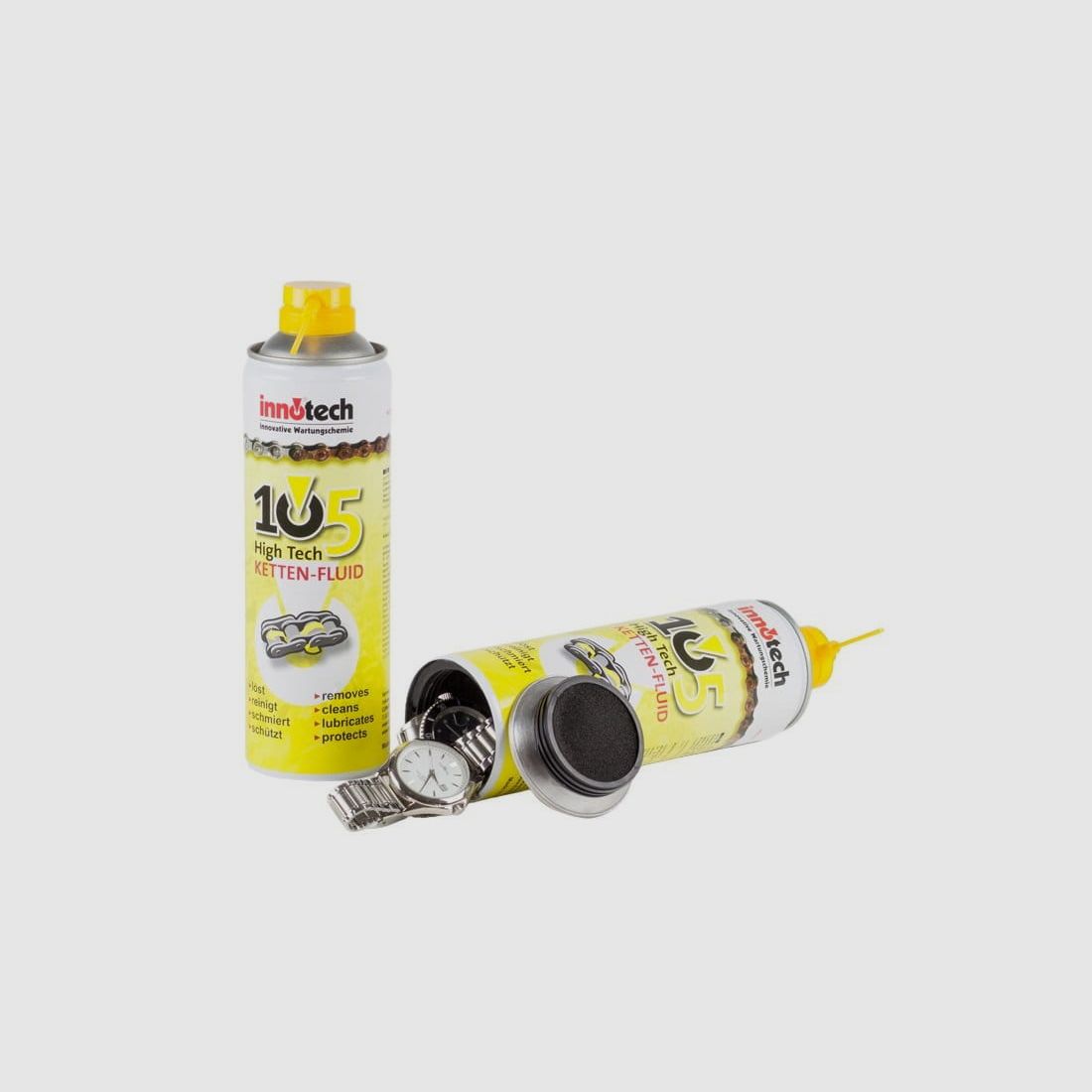 Plastic Fantastic Can Safe Innotec Chain Fluid