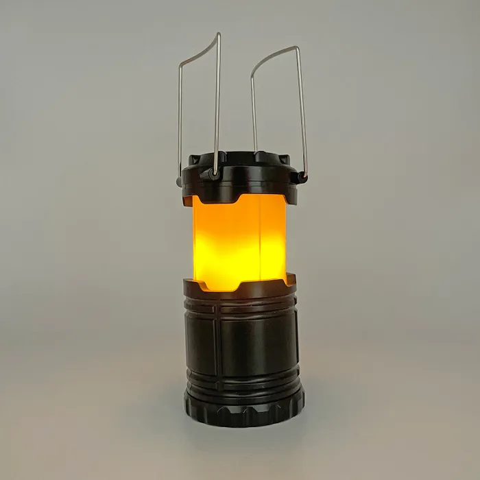 Campinglaterne mit Flammeneffekt 2-in-1, Bild 4 von 4