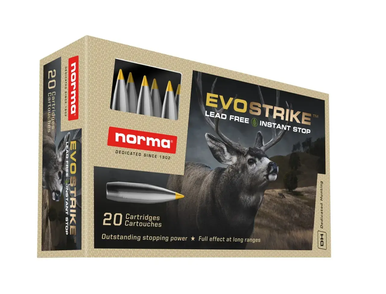 Cartucce 9.3x62 Norma - Evostrike - 184 grains, immagine 2 di 2