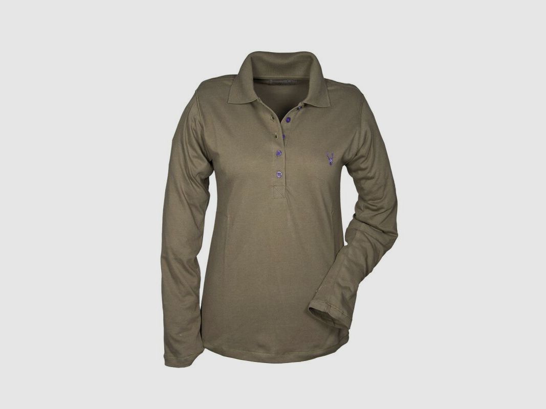 Hubertus Damen Polo-Shirt flieder