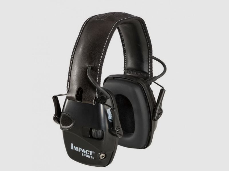 ELECTRONIC HEARING PROTECTION "HOWARD LEIGHT" - IMPACT SPORT - BLACK