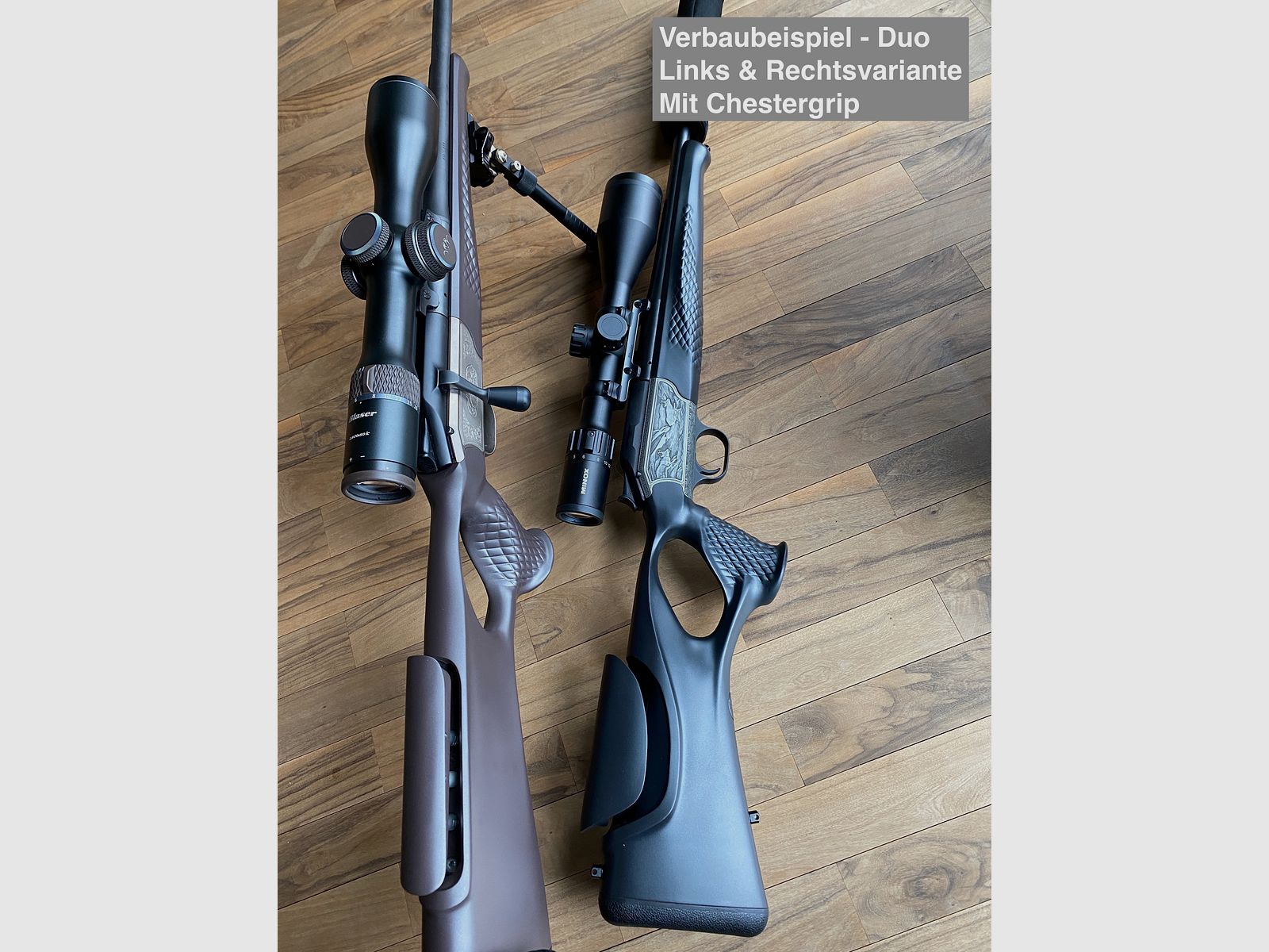 Blaser R93 kolba / kolba z otworami