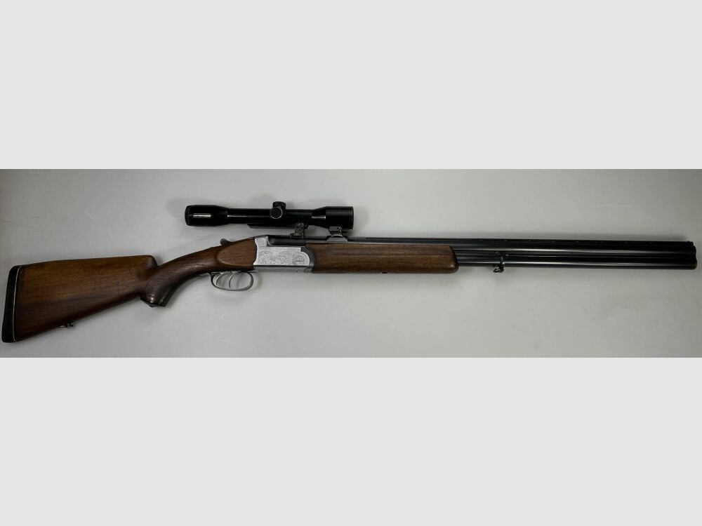 Fusil à double canon Zoli avec lunette de visée