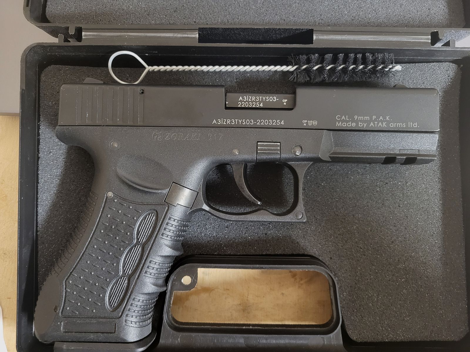 Zoraki 917 schwarz 9mm P.A.K. wenig genutzt