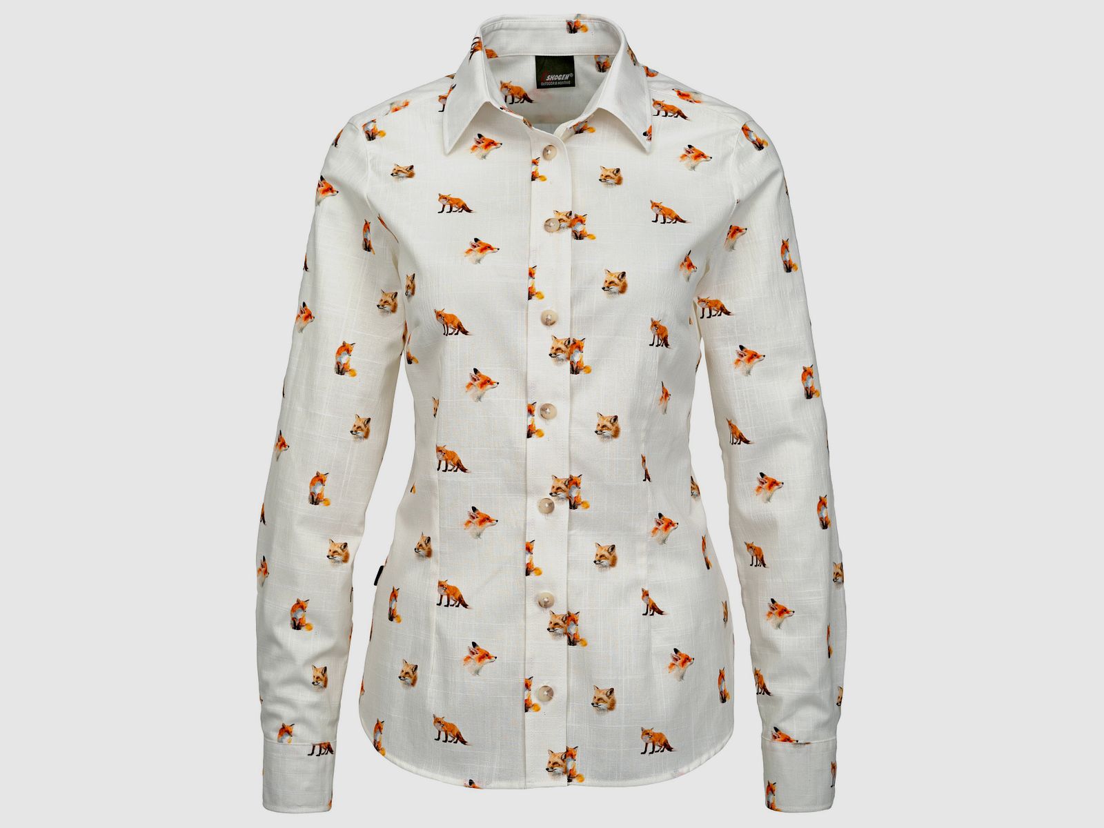 Skogen Blusa a Manica Lunga Volpe