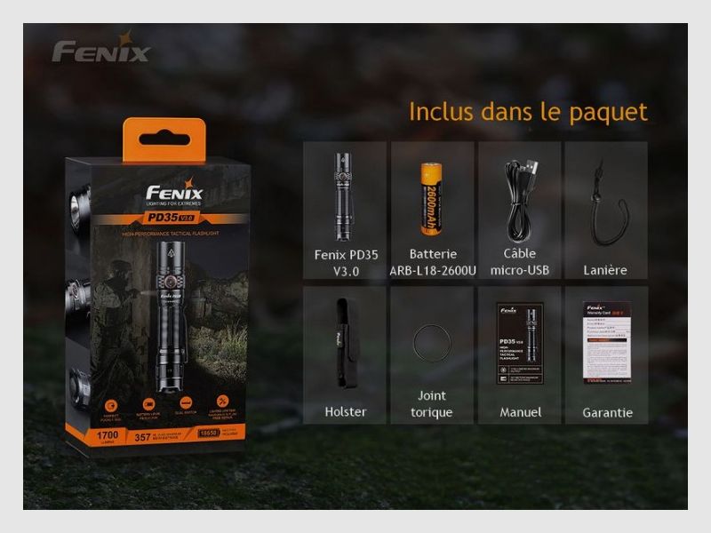 FENIX PD35 V3.0, afbeelding 3 van 3