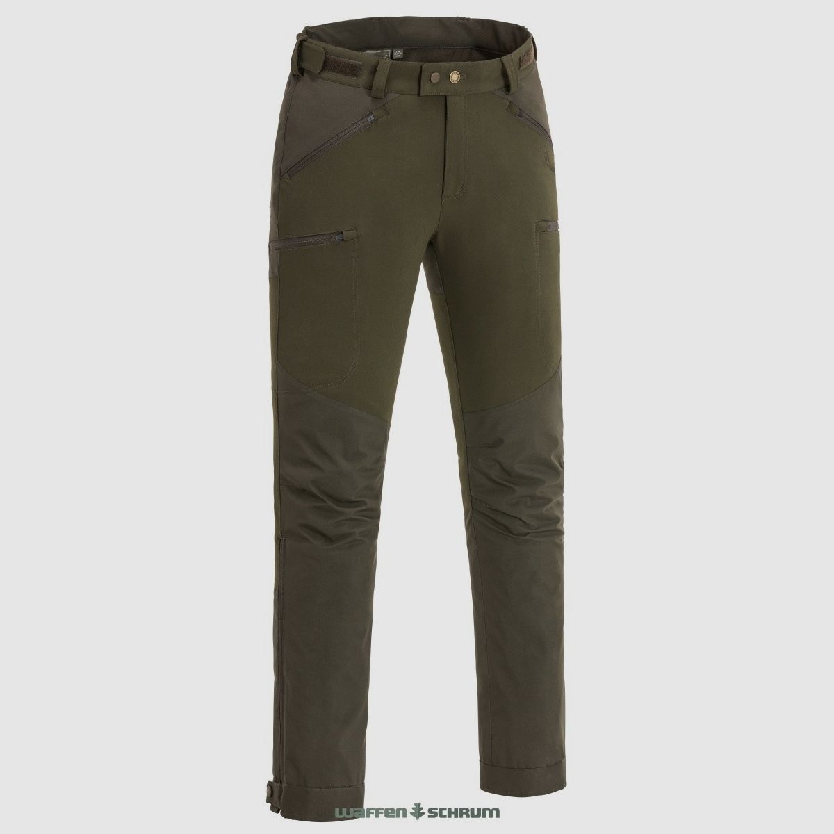 Pinewood Hose Brenton Darkoliv/Suede Brown