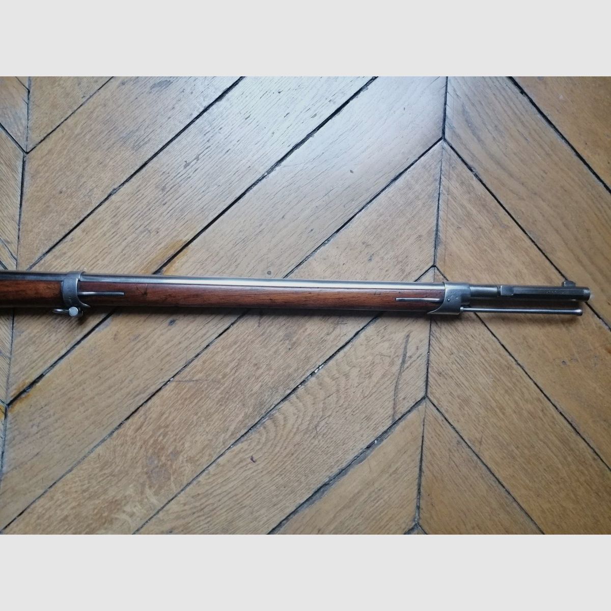 Rare et beau Fusil Chassepot 1866 du 1er Type – monomatricule – 1er Zouave – Excellent état, image 5 sur 41