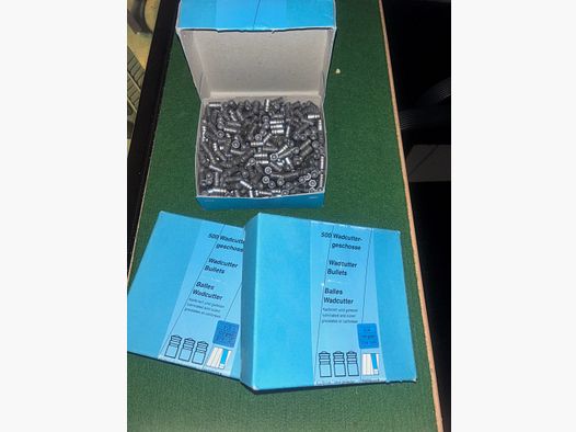 •	H&N Sport Bleigeschosse Ca. 32 . WC-gefettet-1000 Stück