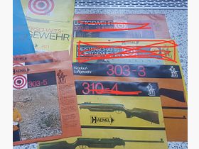 Haenel VEB Suhl Mod.  303 310 312 550  Beschreibung Bedienungsanleitung Luftpistole Luftgewehr KK Gewehr Co2 Pistole siehe Beschreibung. Preis ab