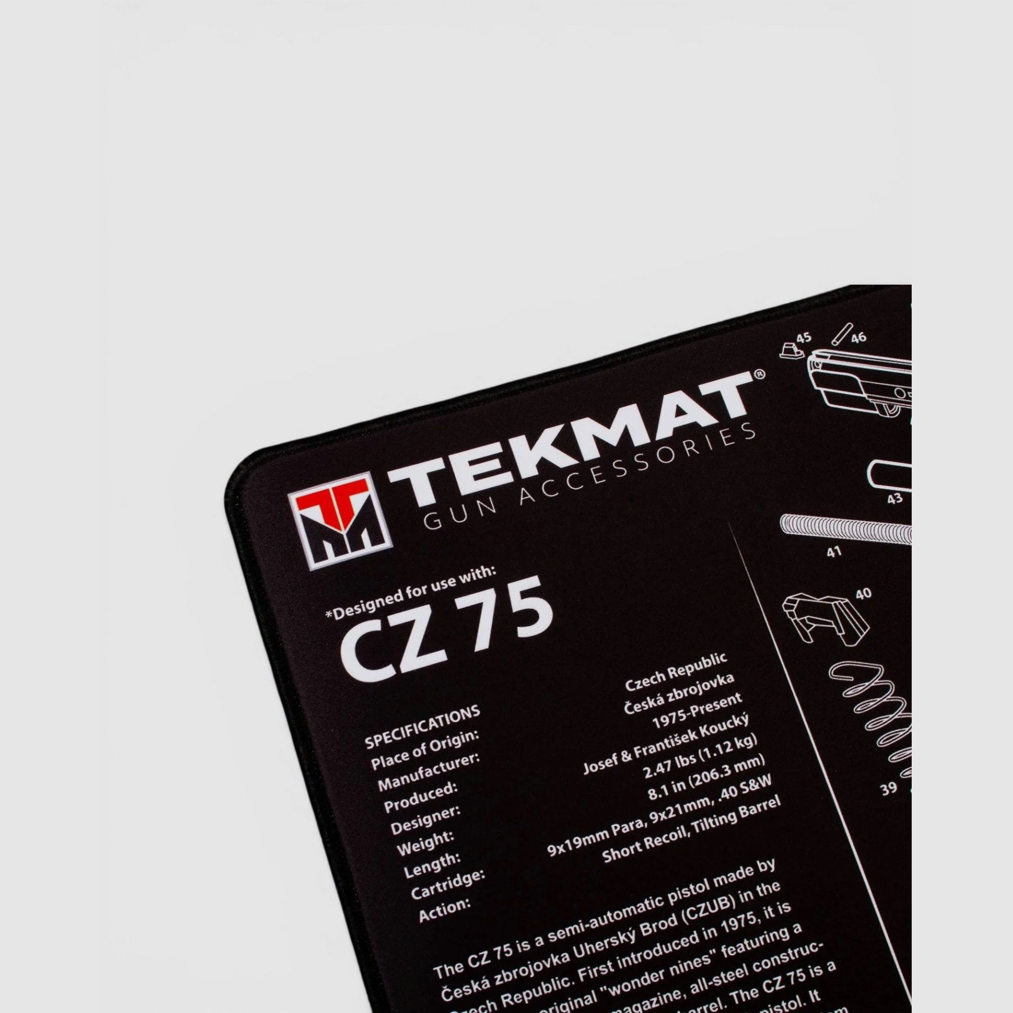 TekMat Ultra 20 Cleaning Mat CZ 75, image 3 of 5