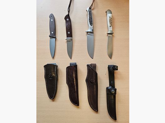 4 Jagdmesser von BÖKER im Set zu verkaufen.