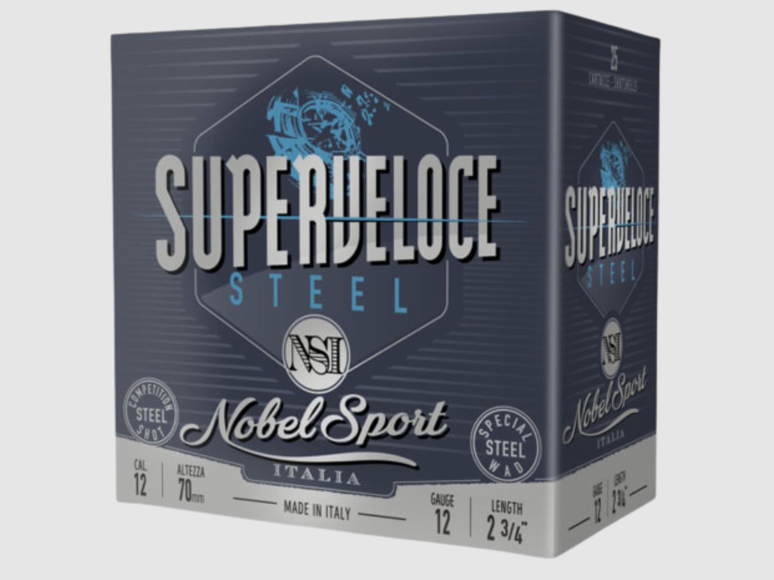 Nobel Sport Italia 12/70 Superveloce Steel Trap T7 2,5mm - 24g