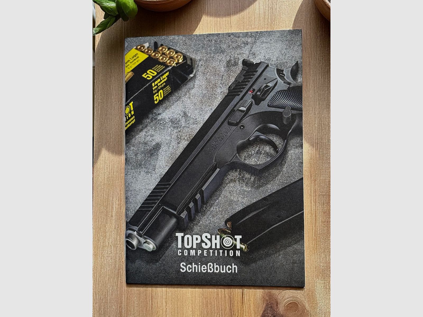 Libro di tiro TopShot per tiratori sportivi