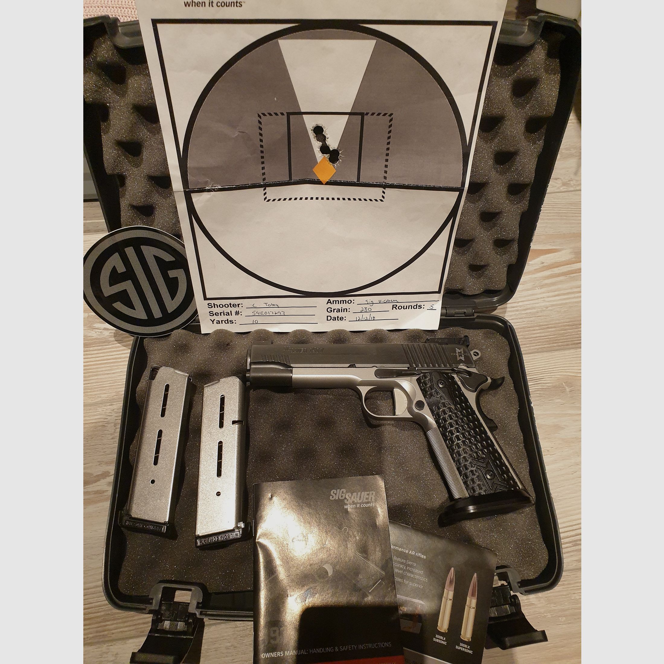 Sig Sauer Max Michel 