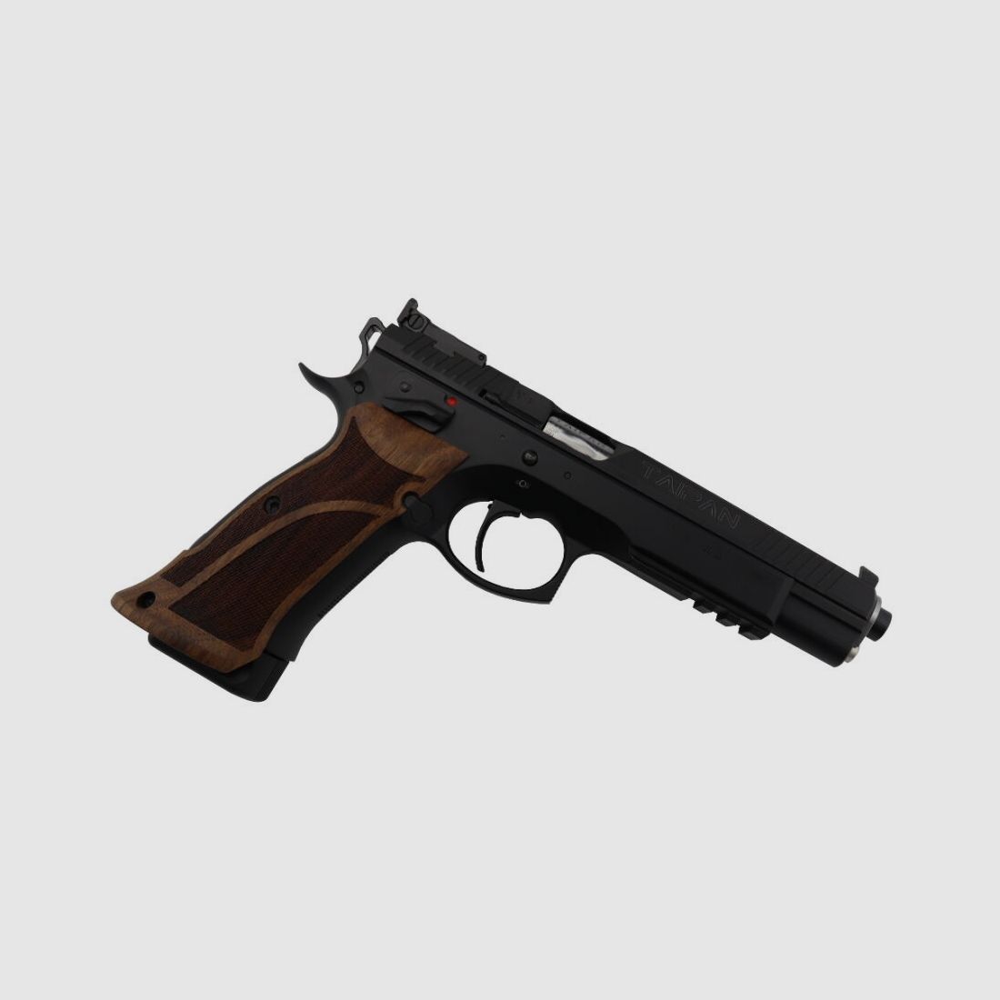 Pro Tuning CZ 75 Taipan Sport 6 inch sport pistol with walnut grip