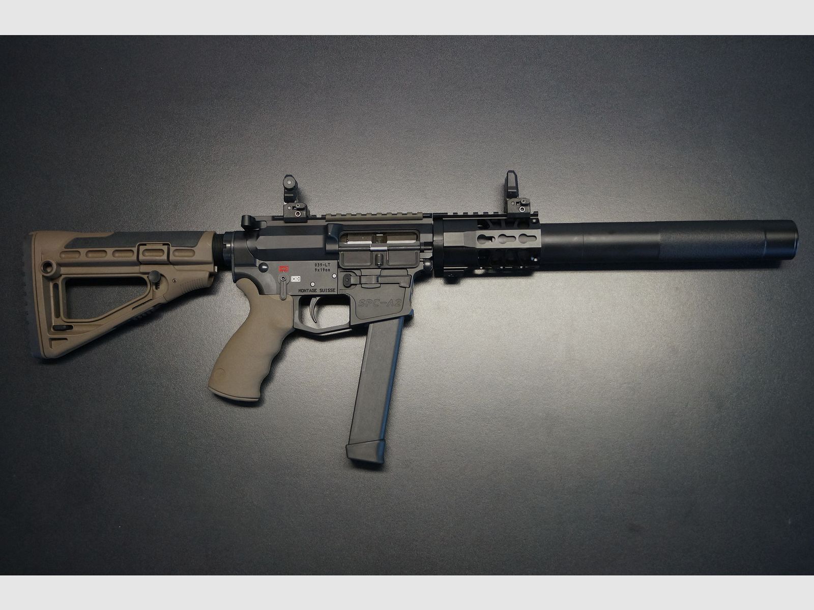 Carabine Pistolet Suisse -A2 Custom SD, image 1 sur 5