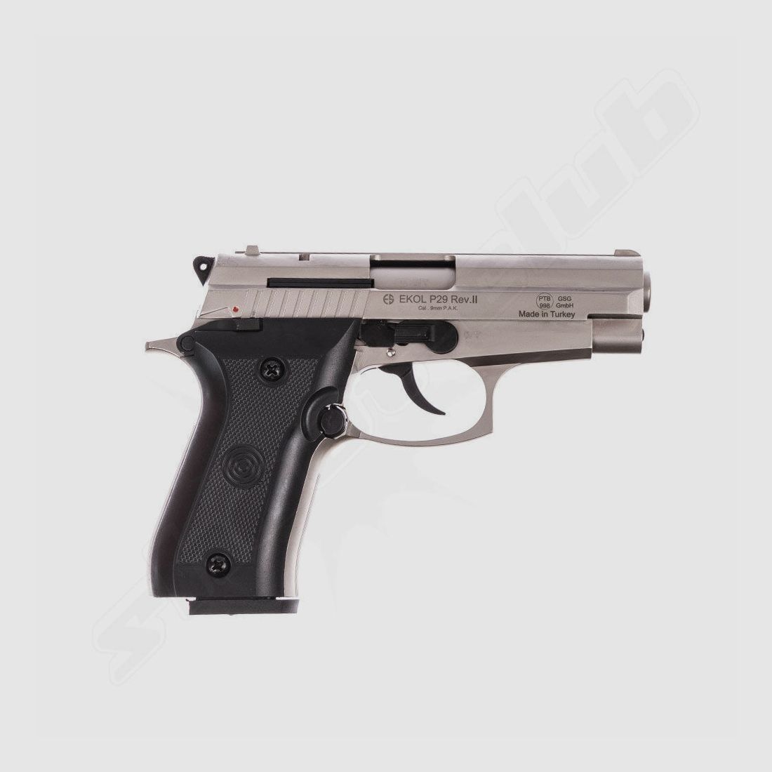 Ekol Firat P29 Rev ll 9mm PAK vernickelt, Bild 2 von 4