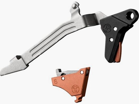 TIMNEY tuning/replacement part for pistol trigger for GLOCK Gen6 | straight approx. 1360g