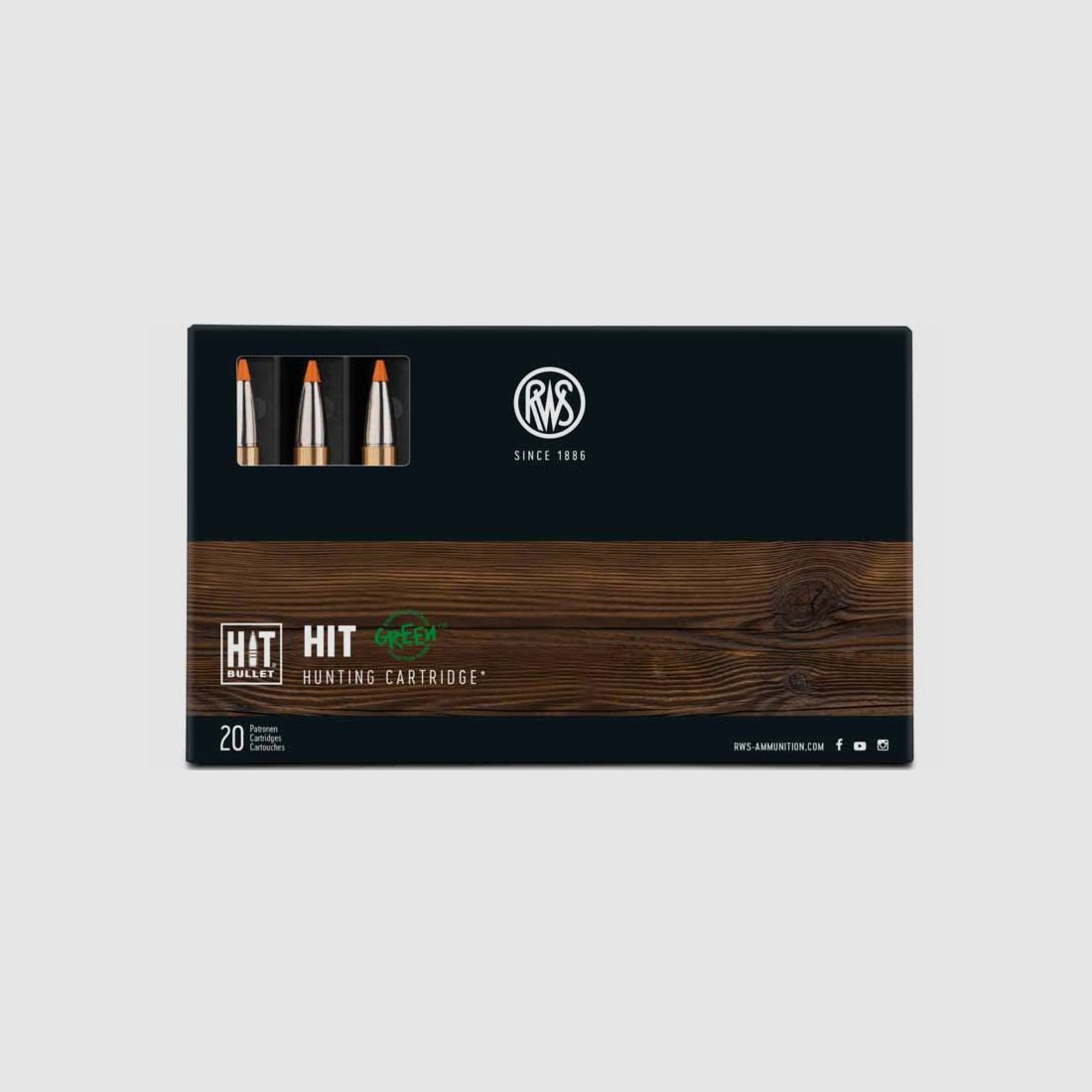RWS 6,5x55 HIT 7,8g - 120gr.