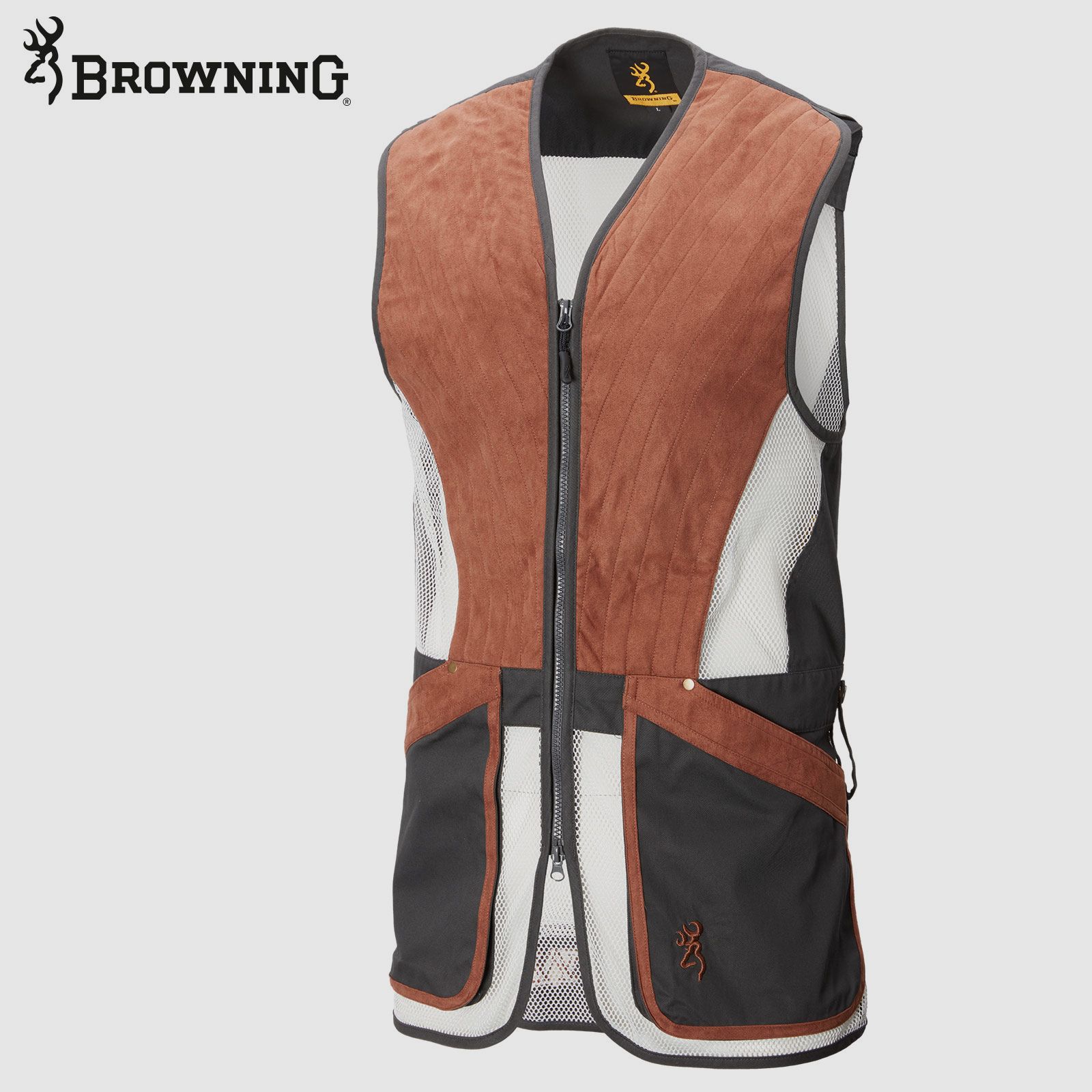 BROWNING Schießweste Pro Sport camel