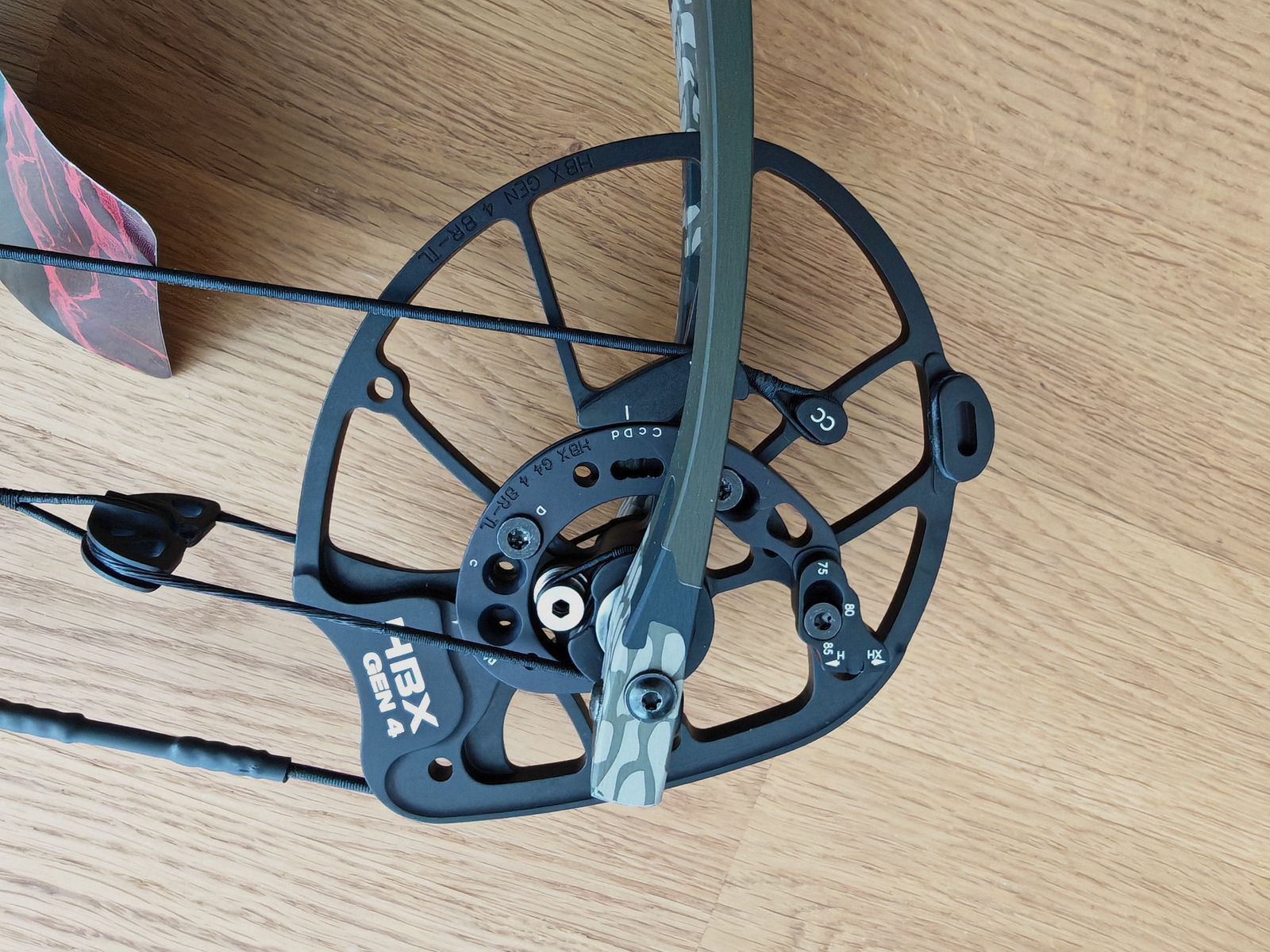 Hoyt Alpha AX-2 29 + Garmin Xero A1i + QAD Ultra Rest MX2 Set NUOVO
