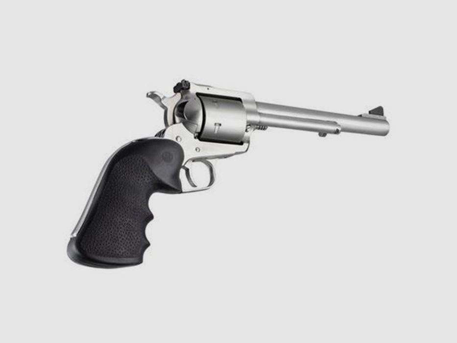 HOGUE MONOGRIPS HOGUE RUBBER GRIP VOOR RUGER SUPER BLACKHAWK, ZWART, afbeelding 3 van 3