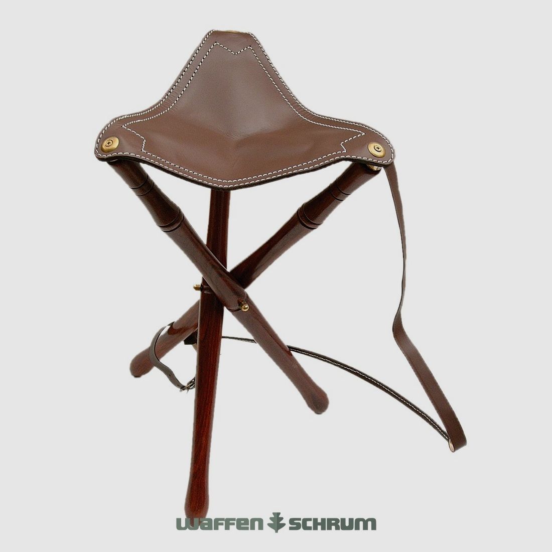 AKAH three-legged hunting chair luxury seat height 65cm