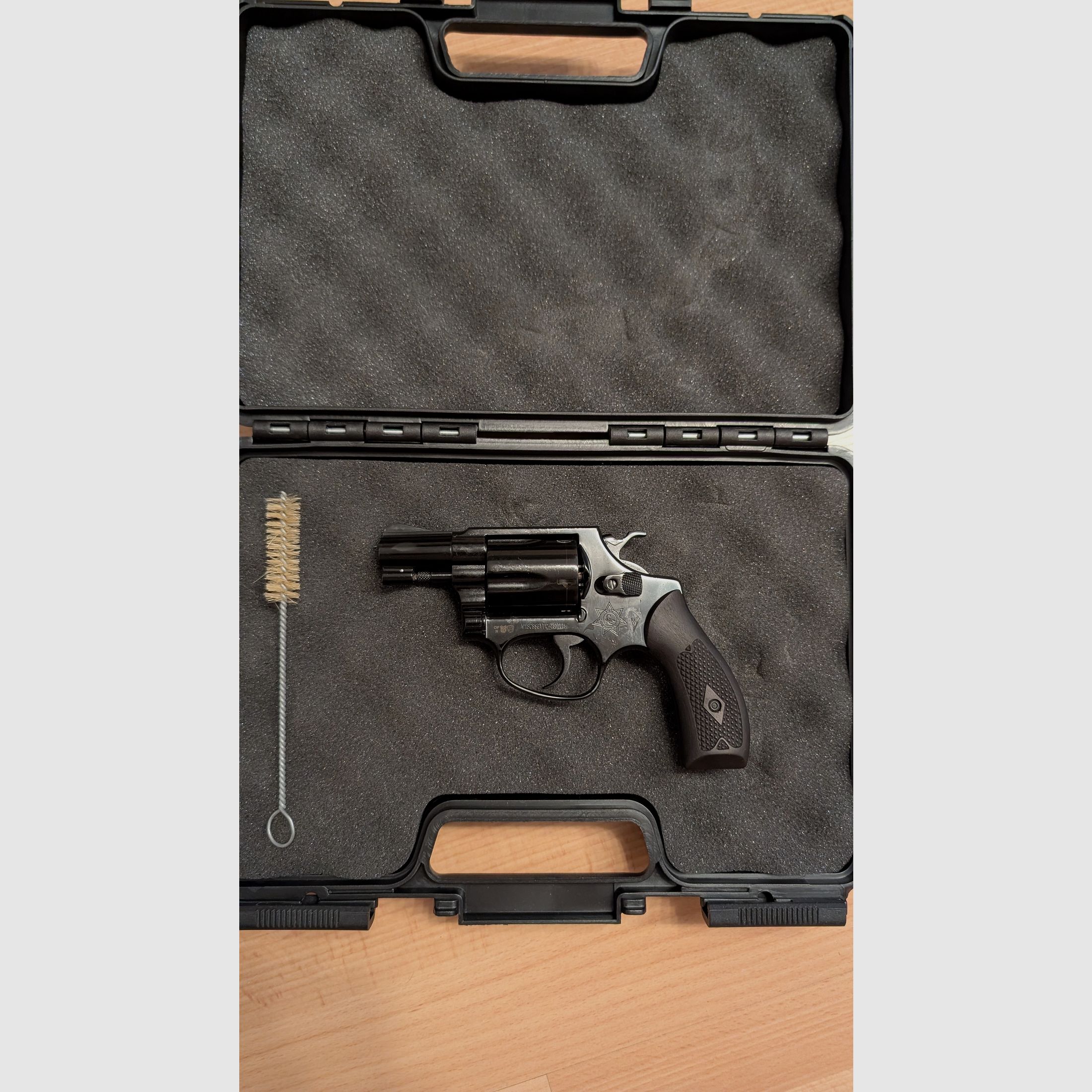 Steel Scorpion 9mm RK hochglanz Brüniert WIE NEU